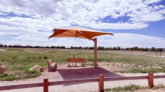 McKay Lake Park and Open Lands shade area