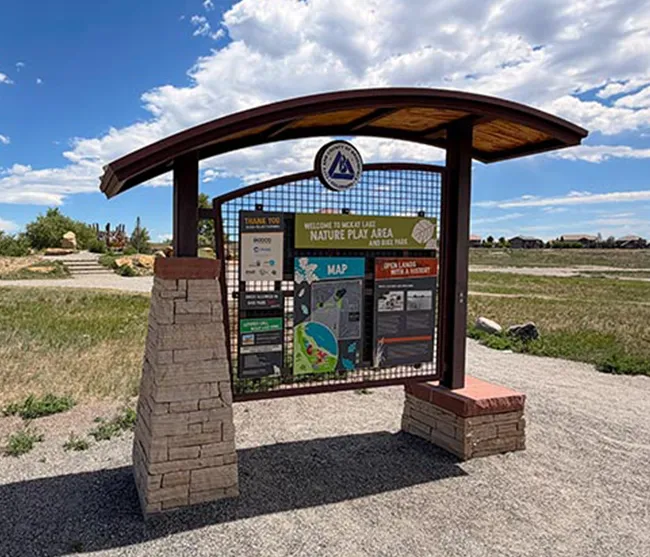 McKay Lake Park and Open Lands sign