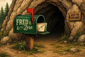 Fred & Zero mailbox - Front Range Explorin’