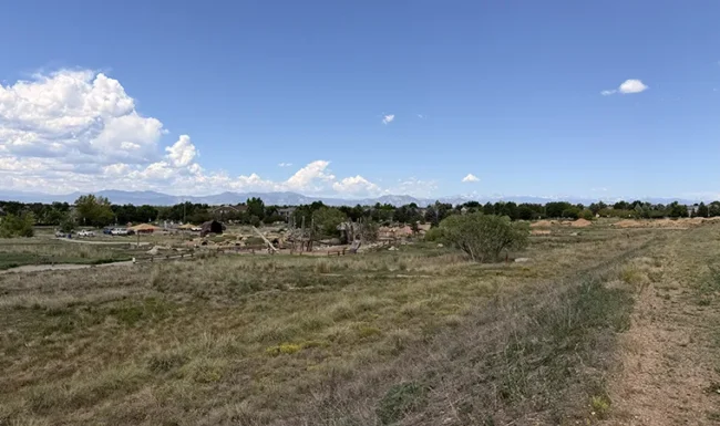 Open space view to the playground, McKay Lake Park, and Open Lands