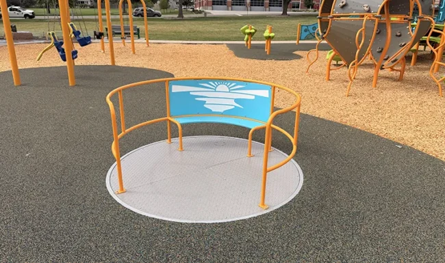 Midway Park, Broomfield: sensory playground activities