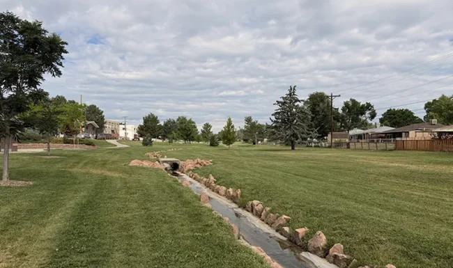 Midway Park North, Broomfield, CO. Disc golf course