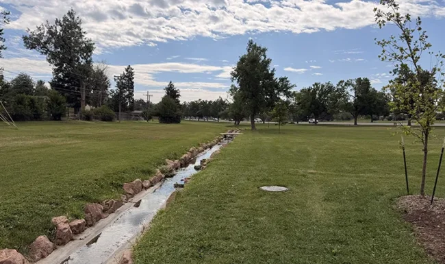Midway Park South, Broomfield: Pond