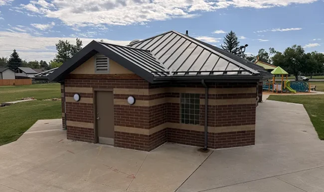 Midway Park, Broomfield Girl Scout Pavilion, back view