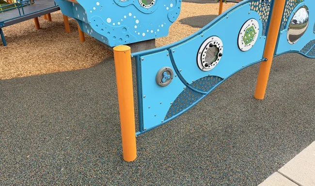 Midway Park, Broomfield: sensory playground interactive