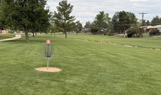 Midway Park North, Broomfield, CO. Disc golf course