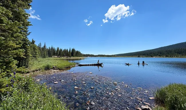 Brainard Lake Near South St. Vrain Creek