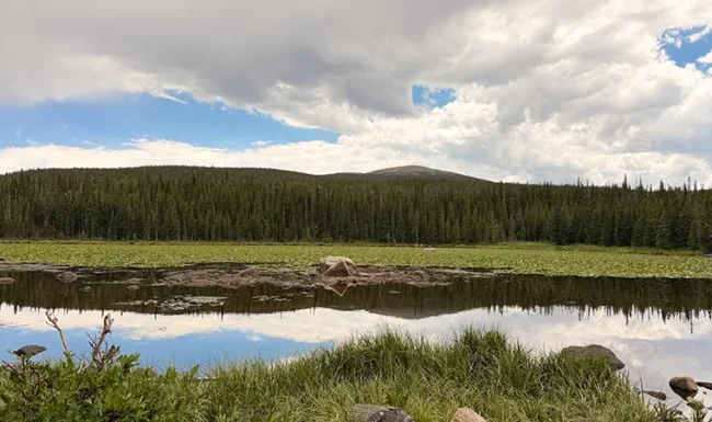 Red Rock Lake Near Brainard Lake Road