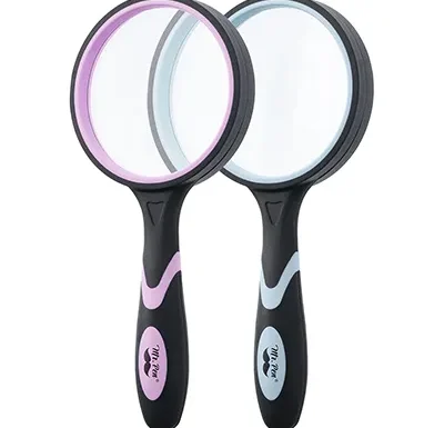 Mr. Pen- Magnifying Glass, 2 Pack, 10X Magnifier, 75mm Glass Lens